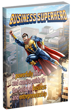 Business Superhero Book Cover